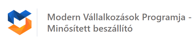 Modern Vállalkozások Programja - Minősített beszállító